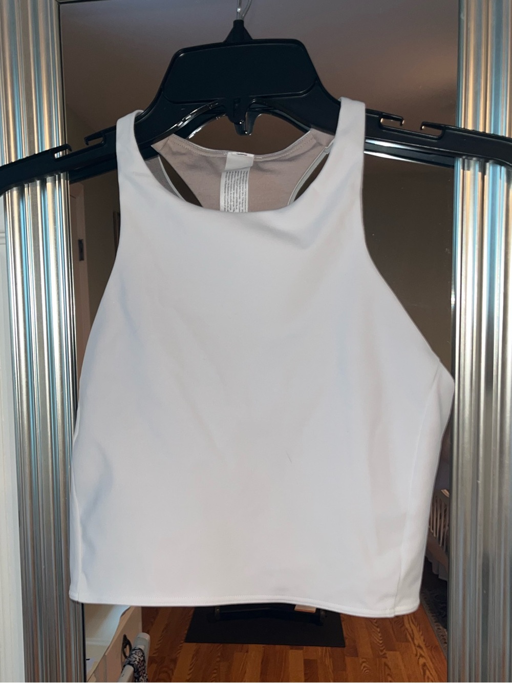 lululemon athletica White strong lines bra
